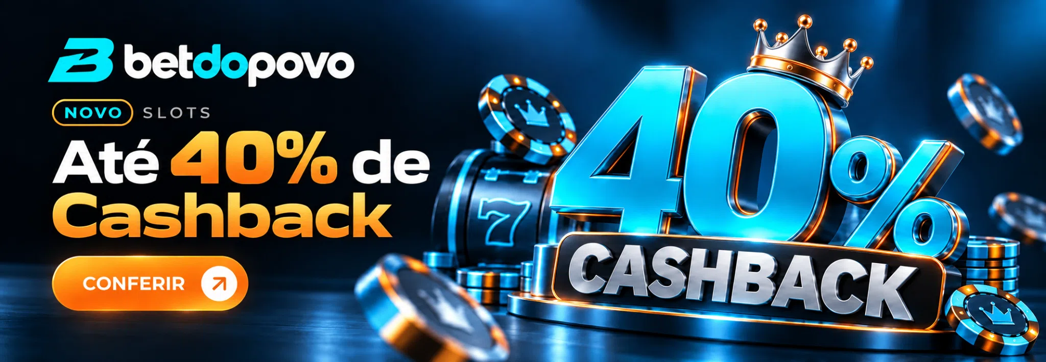 Até 40% de Cashback